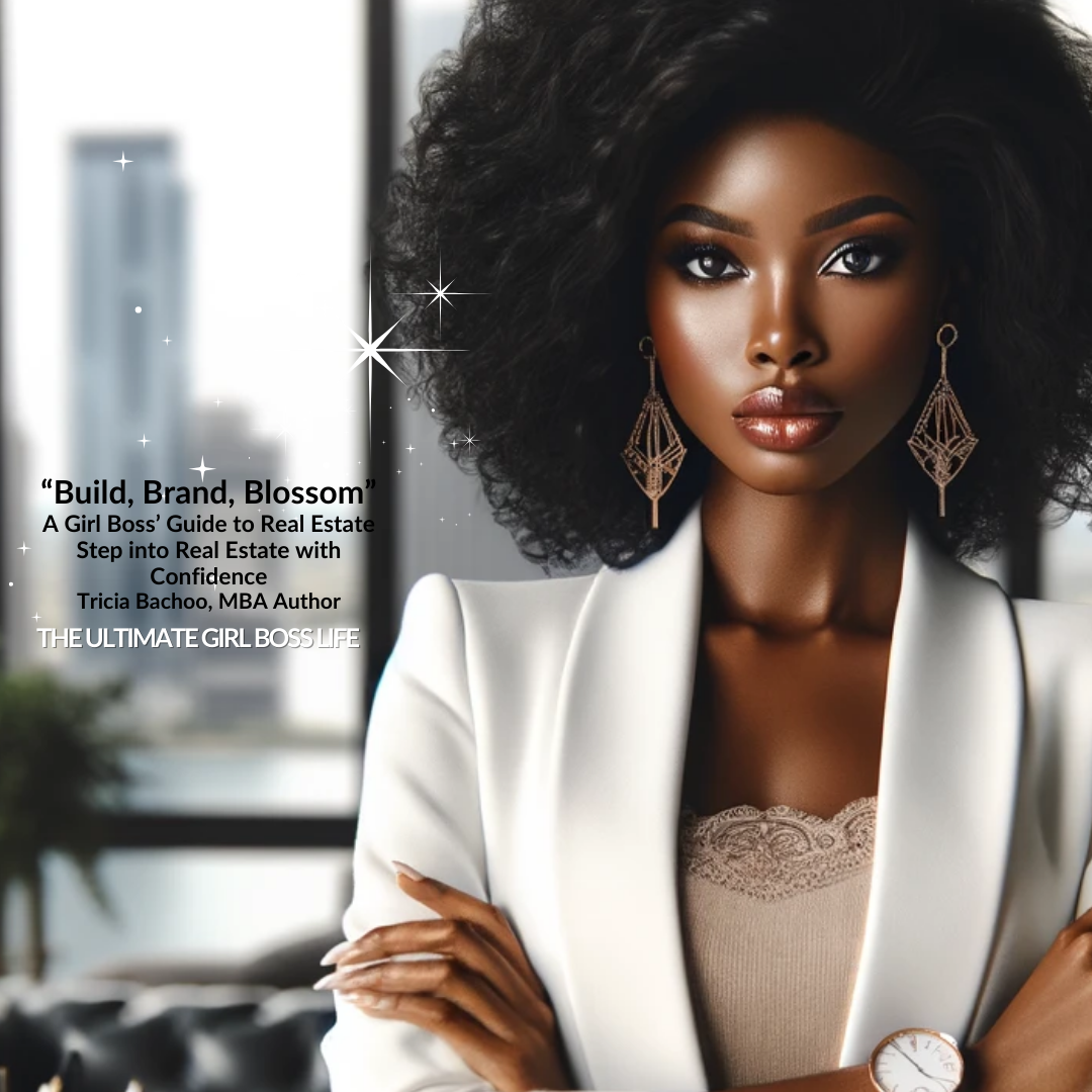 Prepare to be inspired! 'Build, Brand, Blossom' is not just a book; it's your roadmap to real estate success. Join author Tricia Bachoo on a journey of empowerment as we show you how to step into the world of real estate with unshakable confidence.