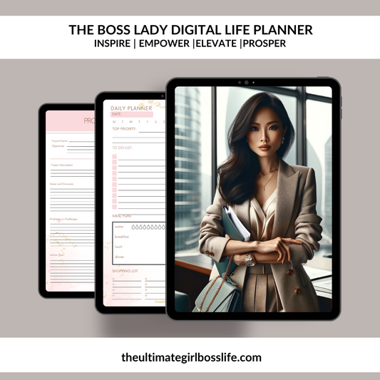 The Boss Lady Planner Daily At A Glance