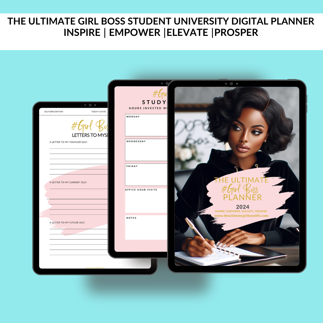Top Selling Planner Digital Planner Goal Boss Moves
