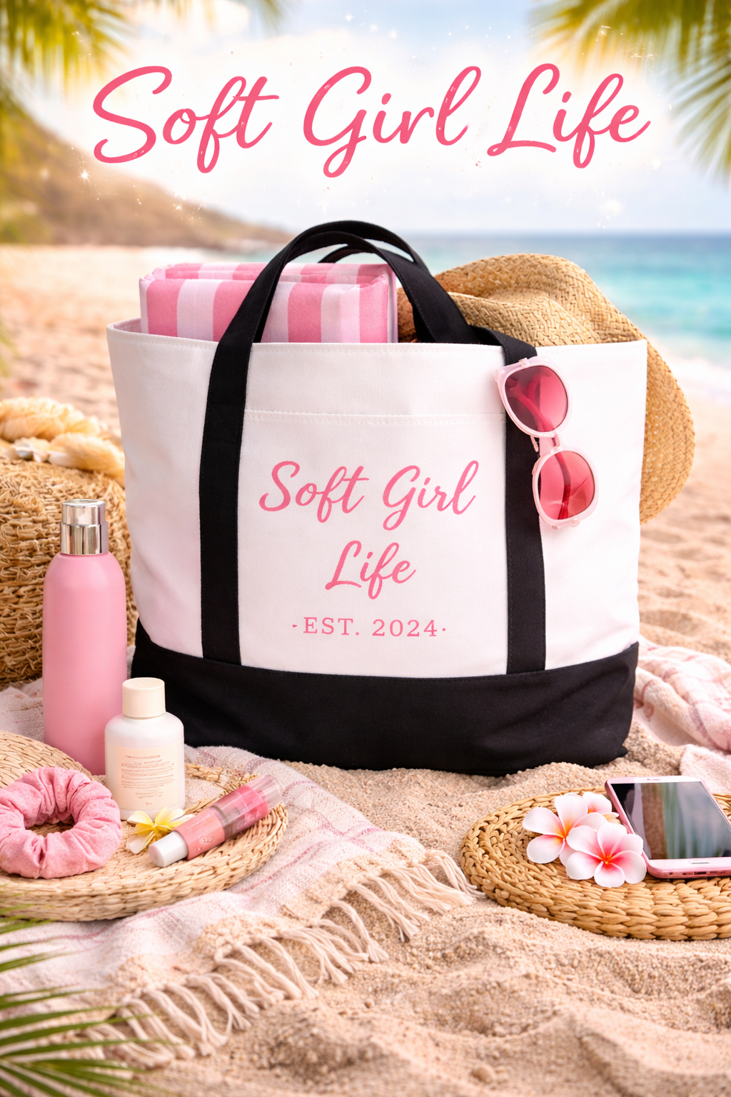 💗 Soft Girl Life™ Tote Bag