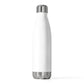 Hustle Hard 20oz Insulated White Bottle