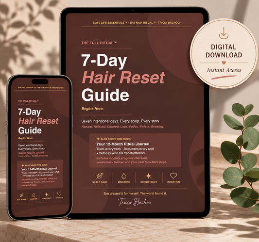 The Full Ritual™ — 7-Day Hair Reset Guide The Natural Hair Regrowth Guide: 7 Days to Restore Thinning Hair, Alopecia, and Scalp Health