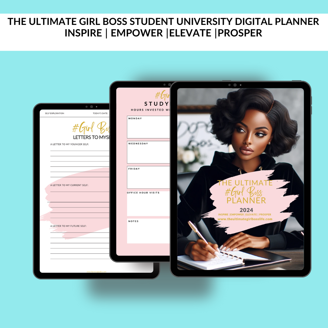 Top Selling Planner Digital Planner Goal Boss Moves 