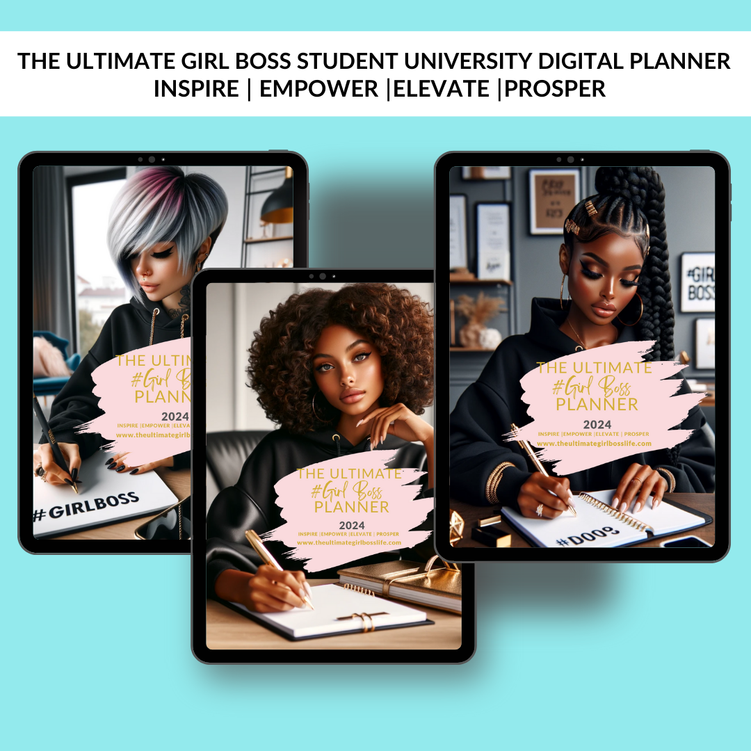 The ultimate success planner to elevate your life. Digital Planner of the Year