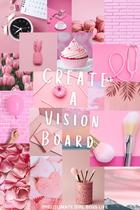 How to Create a Vision Board STEP by STEP : Design a Life that You Want |Law of Attraction | It Works