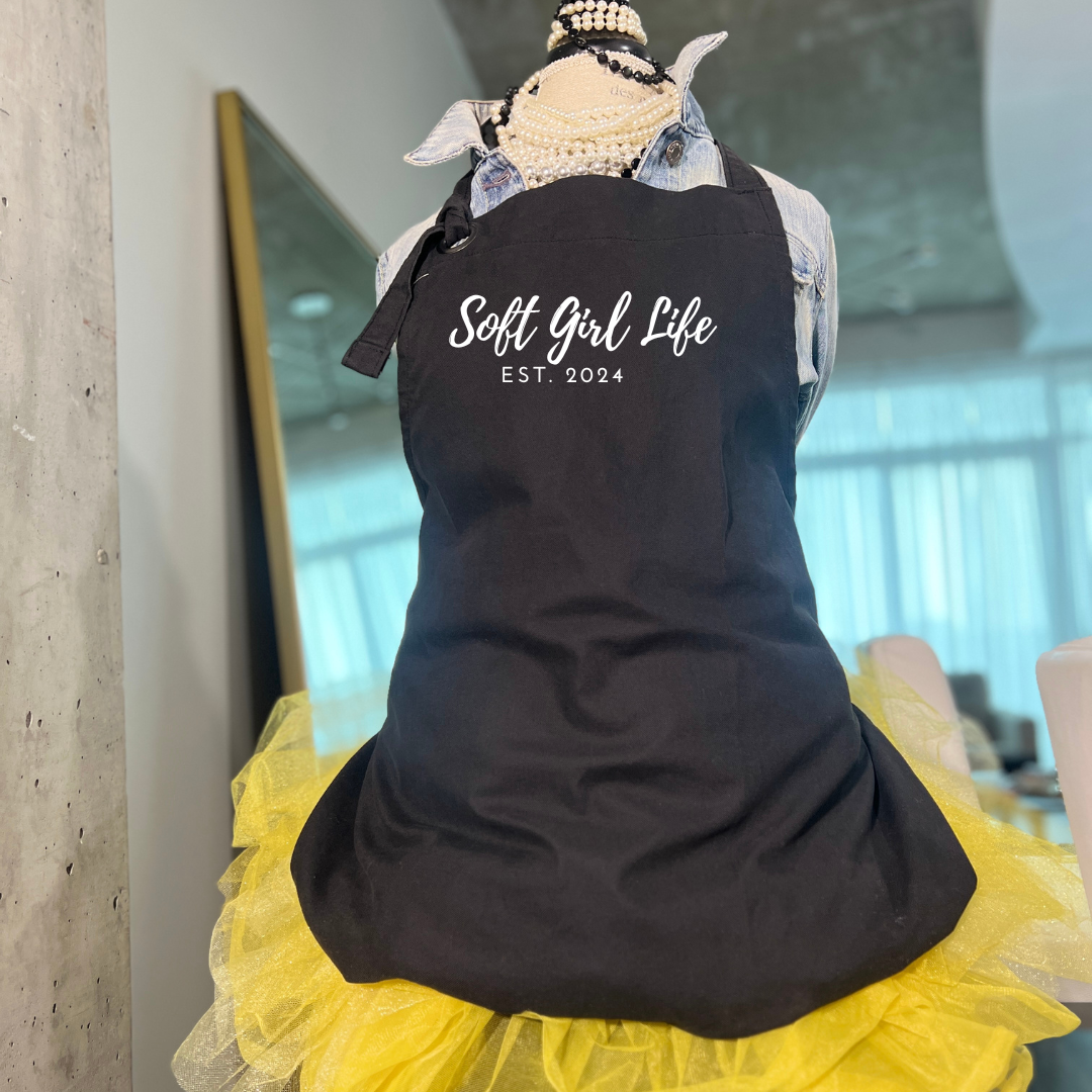 💓Soft Girl Life Artisan Heavy Cotton Apron