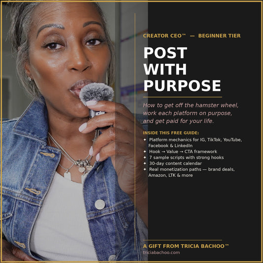 Post With Purpose — Free Content Strategy Guide