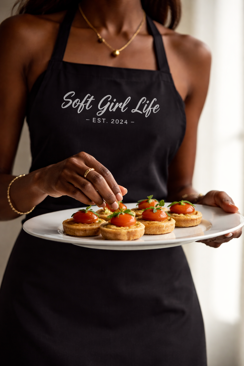 Soft Girl Life™️ Artisan Heavy Cotton Apron