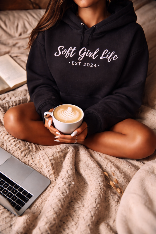 🤍 Soft Girl Life™️ Classic Hoodie